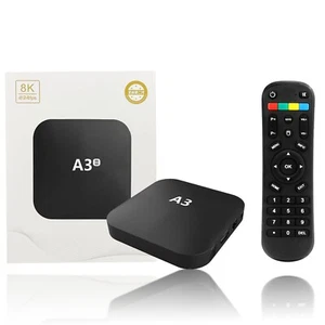 A3 II Chinese TV BOX (2G+16G)Android Fun 4K 海量中港澳台湾热门直播点播回看 美國快速發貨 - Picture 1 of 10