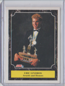 1991-92 Score Canadian Bilingual #330 Eric Lindros Philadelphia Flyers