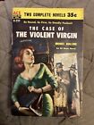 Crime Vintage Pb, Tcot Violent Virgin & Bouncing, Avallone, Ace D-259, 1957, Vg