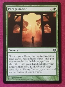Magic The Gathering BORN OF THE GODS PEREGRINATION green card MTG - Picture 1 of 2