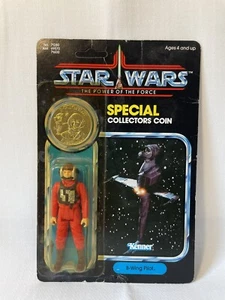 Vintage Star Wars POTF 92 Back B-WING PILOT MOC Kenner 71280 Collectors Coin - Picture 1 of 12