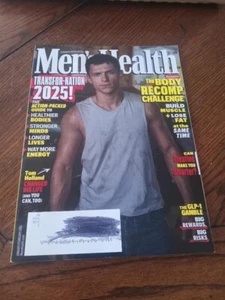 Men's Health Magazine January/February 2025 Tom Holland Body Recomp GLP-1 - Picture 1 of 1