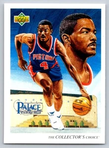 #53 Joe Dumars Detroit Pistons sports Upper Deck 1992 - Picture 1 of 2