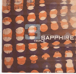 Triple by Sapphire (CD, 1999) Swiss Art Rock Band/Rare & Out of Print/Import - Picture 1 of 1