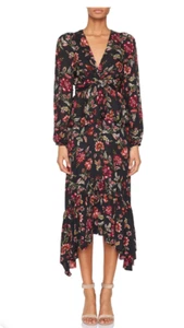 A.L.C. $795 Stanwyck Floral Dress Size 0 - Picture 1 of 3