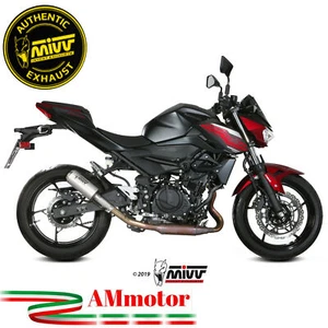 Mivv Kawasaki Z 400 2019 19 Pot D' Echappement Moto Silencieux Exhaust Mk3 Inox - Photo 1/3