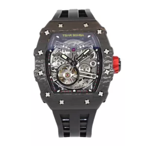 TSAR BOMBA TB8208CF Cool Black Elemental Series Automatic - Picture 1 of 6