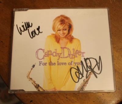 Candy Dulfer ~ For the Love of You ~ 1997 BMG CD Single ~ SIGNED & NSCRIBED - Image 1 of 2
