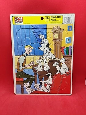 Rompecabezas bandeja marco 101 Dalmations de Golden - vintage - #4198 Foto 1 de 4