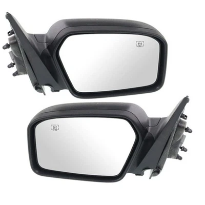 For 06-10 Fusion Milan Rear View Door Mirror Power Heat w/Puddle Light SET PAIR Foto 1 de 3