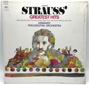 Johann Strauss Greatest Hits Ormandy Philadelphia Orch. Vinyl LP MS7502 ~ SEALED - Picture 1 of 1