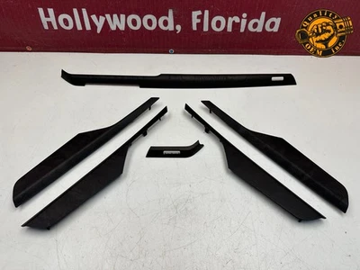 2021-2025 JAGUAR F-PACE XF - TABLERO/PUERTAS INTERIOR MADERA MOLDURAS CONJUNTO DE 6 OEM 34 km Foto 1 de 4