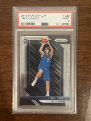 Prizm Luka Doncic 2018 PSA 9 RC Foto 1 de 2