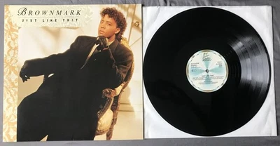 LP Brownmark: Just Like That (Motown 1988) - top Zustand - neuwertig - Bild 1 von 2