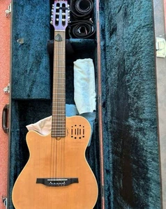 Akustische E-Gitarre Godin Multiac Modell Nylon Zugabe Natur mit Hartschalenkoffer - Bild 1 von 10