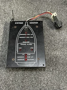 New Old Stock Boat Vessel Systems Monitor Warning Light Panel 8509005 - Picture 1 of 6
