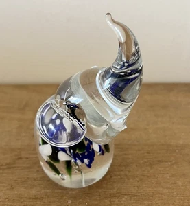 Kunst Glas Elefant Figur Millefiori Stil mundgeblasener Glasstamm bis 3,75 Zoll - Bild 1 von 5
