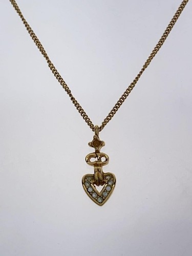 Collana Christian Dior uomo con top GLD