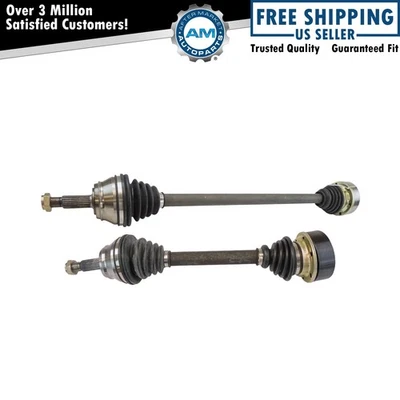 Par de eixos dianteiros CV lados LH e RH para transmissão manual VW Cabrio Jetta - Imagem 1 de 4