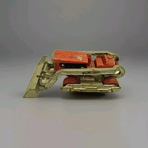 Vintage Hubley 10.5" Die Cast Front End Loader Bulldozer 1/16 Scale No Tracks - Picture 1 of 12