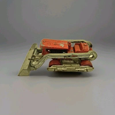 Vintage Hubley 10.5" Die Cast Front End Loader Bulldozer 1/16 Scale No Tracks - Image 1 of 4