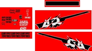 FAST AND FURIOUS FITS MITSUBISHI LANCER EVO TOKYO DRIFT VINYL DECAL SIDE FOR CAR - Picture 1 of 1