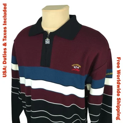 Paul & Shark Mens Multicolor Wool Sweater Pullover Size XL - Image 1 of 4