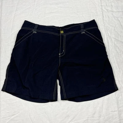 Pantalones cortos de senderismo Mountain Hardware para mujer 12 ligeros con cordón negros Foto 1 de 4