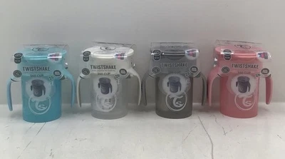 TwistShake 7 oz 360 taza para sorber sin derrames 6+ meses lote de 4 Foto 1 de 4
