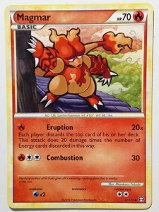 Magmar 42/102 LP - 2010 Tarjeta Pokémon Triumphant - Masakazu Fukuda Art - Imagen 1 de 3