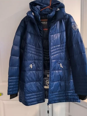  Babero Pajar Brauna Thinsulate ligero empaquetable abrigo acolchado XL azul zafiro Foto 1 de 4