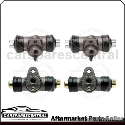 Cilindro de rueda de freno de tambor delantero trasero 4x para Volkswagen Beetle 1967 1,5 L Foto 1 de 4