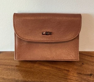 A Very Rare Vintage Brown Leather Longchamp Paris Waist Bag Belt Zip Pouch Bag - Picture 1 of 5