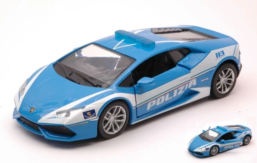 New Ray NY71323 LAMBORGHINI HURACAN LP610-4 POLIZIA 1:24 Modellino - Immagine 1 di 1