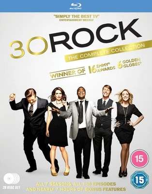 30 Rock: The Complete Series (Blu-ray) Judah Friedlander Tina Fey Scott Adsit - Image 1 of 2