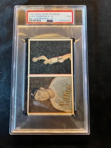 1951 BERK ROSS DOUBLES CURT SIMMONS 4-9 BILL SHARMAN 4-11 PSA 7 - Picture 1 of 2
