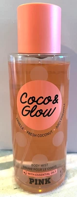 Victoria's Secret PINK Coco & Glow Body Mist 8.4 fl oz NEW - Image 1 of 3