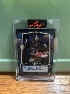 Hoja Metal Sports Heroes Donnie Shell Steelers 2025 Base AutoBlue Cristal 3/4 - Imagen 1 de 3