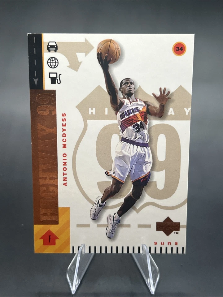 1998-99 Upper Deck - Highway 99 Bronze /100 #295 Antonio McDyess Rare  - Image 1 of 2