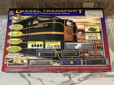 Life-Like N Scale Great Northern Diesel Transport Train Set Rail Legends Series - Image 1 of 4