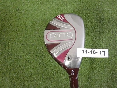 PING G Le2 30* Womens 6 Hybrid Rescue ULT240 Lite Ladies Graphite - Image 1 of 4