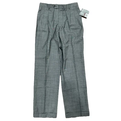 Pantalones de vestir de lana italiana Kirkland Signature para hombre - NUEVOS CON ETIQUETAS Foto 1 de 2