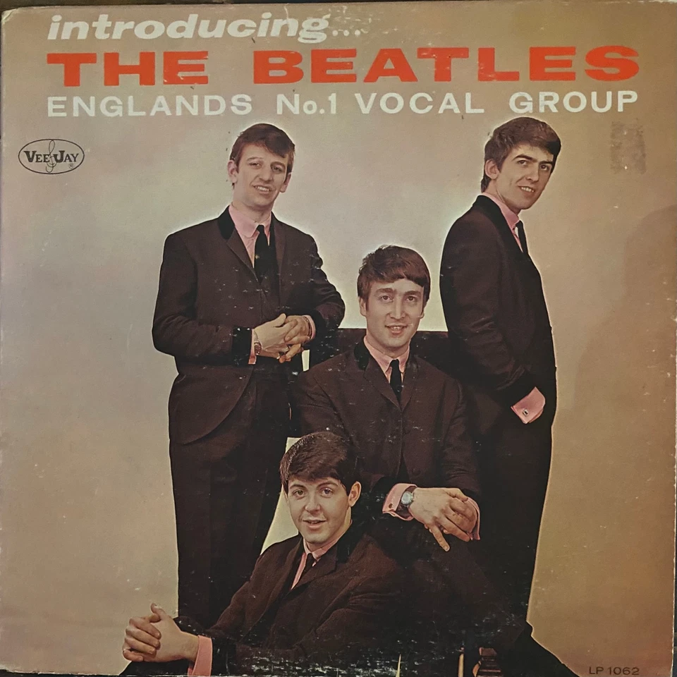 Introducing The Beatles Vee-Jay VJLP 1062 Version 2 – Authentic Original Mono LP - Image 1 of 4