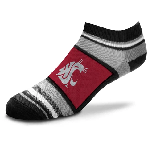 Youth For Bare Feet Washington State Cougars Marquis Addition Ankle Socks Cover