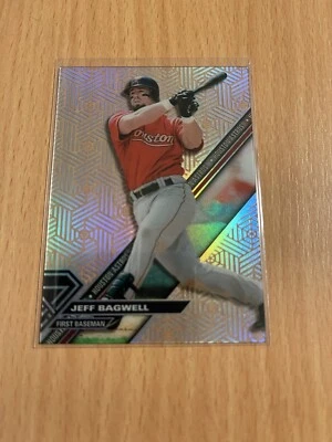 2017 Topps High Tek Houston Astros Jeff Bagwell Level 2A Refractor HOF!!! - Image 1 of 2