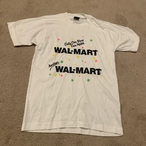 Vintage only one store can match walmart another walmart t shirt size M 1 - Picture 1 of 3