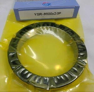 YINSH YSR-M100x2.0P Precision Bearing Locknut (Grinding-Black) - Picture 1 of 4