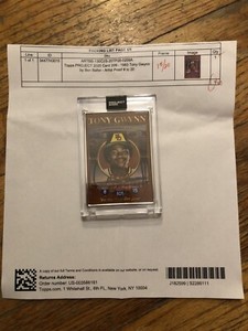 Artist Proof #15 Topps PROJECT 2020 209 -1983 Tony Gwynn by Ben Baller