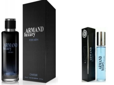 CHATLER Armand Luxury Black, Eau de Parfum For Him 30 ml/100 ml variant