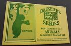 Set of 6 Dalkeith Postcards Classic Advert Poster Series ANIMALS SET NO.41